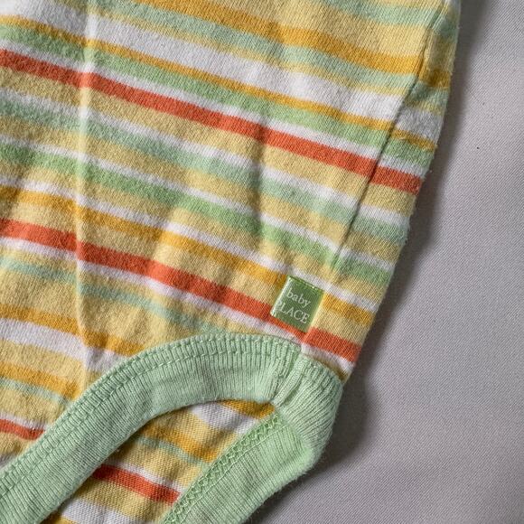 Vintage TCP The Children's Place Bundle of 2 Striped Onesies Size 3-6 mo - Picture 10 of 10